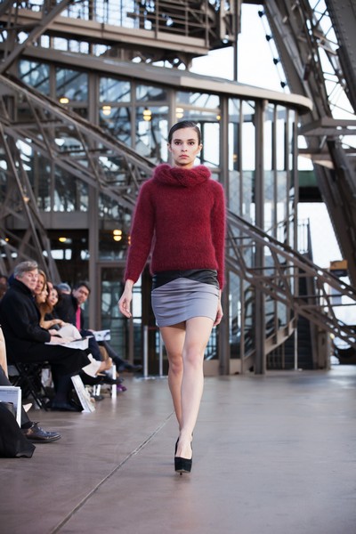 Unconventional Catwalk Took Over Paris The Phenomenal Success of Jessia Minh Anhs Autumn Fashion Show Atop the Eiffel Tower
